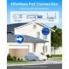 imageREOLINK 12MP PoE IP Camera Outdoor Bullet Surveillance Cameras for Home Security Smart HumanVehiclePet Detection 700lm Color Night Vision Two Way Talk Up to 512GB microSD Card RLC1212A