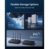 imageREOLINK 16MP WiFi Security Camera Outdoor 180 UltraWide Angle Duo 3 WiFi 245GHz WiFi 6 Smart Detection Color Night Vision TwoWay Talk IP67 Up to 512GB Storage Plugin Power 12V2A