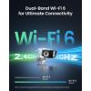 imageREOLINK 16MP WiFi Security Camera Outdoor 180 UltraWide Angle Duo 3 WiFi 245GHz WiFi 6 Smart Detection Color Night Vision TwoWay Talk IP67 Up to 512GB Storage Plugin Power 12V2A