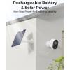 imageREOLINK 2 Pack Argus 3E Solar Panel with Home Hub Wireless Security Camera Outdoor Spotlight Night Vision 24GHz WiFi SolarBattery Powered Home Surveillance Smart AI Detection