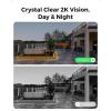 imageREOLINK 2K 3MP Solar Wireless Security Camera Outdoor Spotlight Night Vision 24GHz WiFi SolarBattery Powered Home Surveillance Smart AI Detection No Subscription Local Storage Argus 3E Kit1 PackSolar Panel