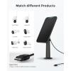 imageREOLINK 3W Solar Panel Power Designed for Wireless Outdoor Security Camera Solar Powered Cameras 6V Type C Port Compatible with Argus EcoGo PT PlusArgus 3 ProArgus PT NonStop Charging WhiteBlack