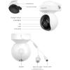 imageREOLINK 4K Outdoor Plugin WiFi 6 Security Camera PTZ Camera for Home Security WiFi 6 New Tech Motion Tracking Smart Detection 3X Optical Zoom Motion Spotlight Local Storage E1 Outdoor Pro