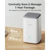 imageREOLINK 4K Security Cameras Wireless Outdoor System Encrypted 1 Year Local Storage 5Month Battery Life 245GHz WiFi Spotlight No Subscription Home Hub with 2X Argus 3 Ultra