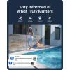 imageREOLINK 4K Solar Security Camera Outdoor Encrypted Local Storage Camera System 360 Pan Tilt Smart Detection No Monthly Fee Home Hub with 4X PT Ultra  Solar PanelWhite 2Cam Kit