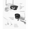 imageREOLINK 4K WiFi Security Camera with 180 UltraWide Angle 245GHz Plugin Outdoor Camera Smart HumanVehicleAnimal Detection Color Night Vision TwoWay Talk DC 12V2A Duo 2 WiFi
