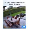 imageREOLINK 4K8MP Wired Security PoE IP Camera HumanVehiclePet Detection TimeLapse 100ft IR Night Vision Work with Smart Home Up to 512GB microSD Card OutdoorIndoor Surveillance RLC810AWhite