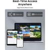 imageREOLINK 8CH 4K Security Camera System 6pcs H265 Bullet Wired PoE Cameras for Home Security Outdoors Smart Person Vehicle Detection 8CH NVR Recorder with 2TB HDD for 247 Recording RLK8800B6