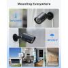 imageREOLINK 8CH 5MP Security Camera System 4pcs Wired PoE Cameras for Home Security Outdoors Smart PersonPetVehicle Detection 4K 8CH NVR with 2TB HDD for 247 Recording RLK8410B45MP WhiteBlack