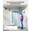 imageREOLINK Argus 2E Solar Wireless Security Camera  2K Cameras for Home Security Indoor Outside No Hub Needed No Extra Subscription Fee Smart Detection Rechargeable Battery Powered