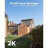 imageREOLINK Argus 2E Solar Wireless Security Camera  2K Cameras for Home Security Indoor Outside No Hub Needed No Extra Subscription Fee Smart Detection Rechargeable Battery Powered