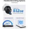 imageREOLINK PTZ Security Camera System 4K IP PoE 360 Camera with DualLens Auto 6X Hybrid Zoomed Tracking 355 Pan ampamp 90 Tilt Outdoor Surveillance AI Detection TrackMix PoE