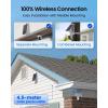 imageREOLINK Security Camera Wireless Outdoor Pan Tilt Solar Powered 5MP 2K Color Night Vision 245GHz WiFi Works with Smart Home for Surveillance Home Hub Compatible Argus PT  Solar Panel4K 8MP