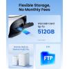 imageREOLINK Security Camera Wireless Outdoor Pan Tilt Solar Powered 5MP 2K Color Night Vision 245GHz WiFi Works with Smart Home for Surveillance Home Hub Compatible Argus PT  Solar Panel4K 8MP