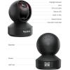 imageREOLINK Smart 4K UHD Pan ampamp Tilt DualBand WiFi 6 Indoor Security Camera with 3X Optical Zoom AutoTracking PeoplePet Detection Crying Sound Detection Privacy Mode and Bluetooth Setup E1 ZoomBlack 8MP