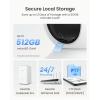 imageREOLINK Smart 4K UHD Pan ampamp Tilt DualBand WiFi 6 Indoor Security Camera with 3X Optical Zoom AutoTracking PeoplePet Detection Crying Sound Detection Privacy Mode and Bluetooth Setup E1 ZoomWhite 8MP