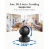 imageREOLINK Smart 4K UHD Pan ampamp Tilt DualBand WiFi 6 Indoor Security Camera with 3X Optical Zoom AutoTracking PeoplePet Detection Crying Sound Detection Privacy Mode and Bluetooth Setup E1 ZoomBlack 8MP