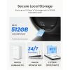 imageREOLINK Smart 4K UHD Pan ampamp Tilt DualBand WiFi 6 Indoor Security Camera with 3X Optical Zoom AutoTracking PeoplePet Detection Crying Sound Detection Privacy Mode and Bluetooth Setup E1 ZoomBlack 8MP