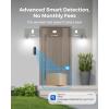 imageREOLINK Video Doorbell  Home Hub 2K DualBand WiFi Battery Doorbell with 150x150 View Battery or Wired Powered PersonVehiclePackage Detection TwoWay Talk Local Storage No Monthly Fee