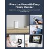 imageREOLINK Video Doorbell  Home Hub 2K DualBand WiFi Battery Doorbell with 150x150 View Battery or Wired Powered PersonVehiclePackage Detection TwoWay Talk Local Storage No Monthly Fee