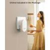 imageREOLINK Video Doorbell PoE Camera  2K IP Security Camera Outdoor with Chime V2 43 Aspect Ratio 180 Degree Diagonal 2Way Talk Plug ampamp Play Secured Local Storage No Monthly Fee