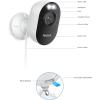 imageREOLINK Wireless Outdoor Security Camera Lumus 2K Upgraded 4MP Spotlight Color Night Vision 245GHz DualBand WiFi Plug in Camera Smart PersonVehicleAnimal Detection TwoWay Talk Local Storage2K  White