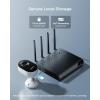 imageREOLINK Wireless Outdoor Security Camera Lumus 2K Upgraded 4MP Spotlight Color Night Vision 245GHz DualBand WiFi Plug in Camera Smart PersonVehicleAnimal Detection TwoWay Talk Local Storage2K  White
