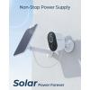 imageREREOLINK Security Cameras Outdoor Wireless WiFi Argus 3 ProSolar Panel with 5MP Color Night Vision 24G5Ghz WiFi NonStop Solar Powered HumanVehicle Detection Home Hub Compatible