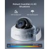 imageReolink 12MP 8CH PoE Security Camera System with IK10 Vandalproof 4pcs Dome PoE Cams Outdoor Spotlights Color Night Vision Builtin 2TB HDD Smart AI Detection TwoWay Talk RLK81200V4