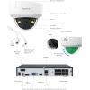 imageReolink 12MP 8CH PoE Security Camera System with IK10 Vandalproof 4pcs Dome PoE Cams Outdoor Spotlights Color Night Vision Builtin 2TB HDD Smart AI Detection TwoWay Talk RLK81200V4