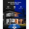imageReolink 5MP 8CH Home Security Camera System 4pcs 5MP IK10 Vandalproof PoE Cams Wired Outdoor 130 Ultra Wide Angle Color Night Vision Smart AI Detection 2Way Talk 8CH NVR 2TB HDD RLK8500V4