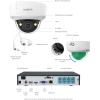 imageReolink 5MP 8CH Home Security Camera System 4pcs 5MP IK10 Vandalproof PoE Cams Wired Outdoor 130 Ultra Wide Angle Color Night Vision Smart AI Detection 2Way Talk 8CH NVR 2TB HDD RLK8500V4