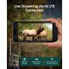 imageTrue 4K 4G LTE Cellular Trail Camera Outdoor 02s Trigger Speed Game Camera with GPS and NonGlow IR Night Vision Hunting Cam with SIM Card Motion Capture Cloud Storage Talon Pro