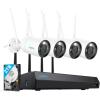 imageREOLINK 4K Security Camera System 4pcs Outdoor 4K8MP Plugin WiFi 6 Cameras Full Metal Material Color Night Vision PersonVehicleAnimal Detection 16CH WiFi NVR with 2TB HDD RLK12800WB4