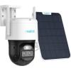 imageREOLINK Security Cameras Wireless Outdoor Pan Tilt Auto Tracking 6X Hybrid Zoom Solar Powered with 2K Color Night Vision 245GHz WiFi Local Storage Home Hub Compatible TrackmixSolar Panel