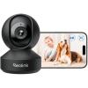 imageREOLINK Smart 4K UHD Pan ampamp Tilt DualBand WiFi 6 Indoor Security Camera with 3X Optical Zoom AutoTracking PeoplePet Detection Crying Sound Detection Privacy Mode and Bluetooth Setup E1 ZoomBlack 8MP