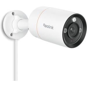 imageREOLINK 12MP PoE IP Camera Outdoor Bullet Surveillance Cameras for Home Security Smart HumanVehiclePet Detection 700lm Color Night Vision Two Way Talk Up to 512GB microSD Card RLC1212A