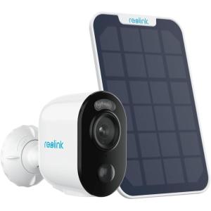 imageREOLINK 2K 3MP Solar Wireless Security Camera Outdoor Spotlight Night Vision 24GHz WiFi SolarBattery Powered Home Surveillance Smart AI Detection No Subscription Local Storage Argus 3E Kit1 PackSolar Panel
