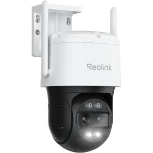 imageREOLINK 4K Wired WiFi Outdoor Security Camera 8MP Dual Lens 360 PTZ Camera Auto Tracking 245GHz WiFi Smart PersonVehicleAnimal Detection 6X Hybrid Zoom Color Night Vision TrackMix WiFi