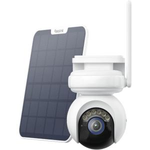 imageREOLINK Altas PT Ultra  4K Solar Security Cameras Wireless Outdoor 500 Days Battery Life ColorX Night Vision 360 Pan Tilt Auto Tracking DualBand WiFi 6 Cameras for Home Security
