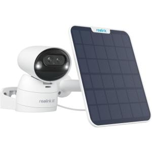 imageREOLINK Argus Track 4K2MP DualLens Solar Wireless Security Camera OutdoorIndoor Camera PT Auto Zoom Tracking 245GHz WiFi Color Night Vision No SubscriptionsNo Home Hub Compatibility