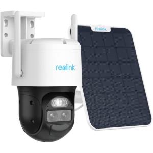 imageREOLINK Security Cameras Wireless Outdoor Pan Tilt Auto Tracking 6X Hybrid Zoom Solar Powered with 2K Color Night Vision 245GHz WiFi Local Storage Home Hub Compatible TrackmixSolar Panel