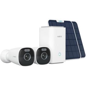 imageReolink 4K8MP Solar Security Camera Wireless Outdoor Color Night Vision Outside Home Surveillance 245GHz WiFi SolarBattery Powered HumanCarAnimal Detection No Extra Fee Argus Eco Ultra Kit2 Cam Kit