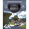 imageHome Hub Pro with 2X TrackMix WiFi Bundle 4K PTZ Camera with DualLens Auto Tracking Centralized Control with 2TB HDD Included No Monthly Fees