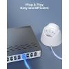 imageREOLINK 12MP Business Security Camera System RLK161200D8A Bundle 16pcs H265 12MP IP Camera Wired Person Vehicle Pet Detection TwoWay Talk Color Night Vision 4TB HDD 16CH NVR