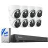 imageREOLINK 12MP Business Security Camera System RLK161200D8A Bundle 16pcs H265 12MP IP Camera Wired Person Vehicle Pet Detection TwoWay Talk Color Night Vision 4TB HDD 16CH NVR