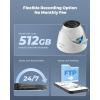 imageREOLINK 12MP PoE IP Camera Outdoor 97 Wide Angle Dome Security Camera for Home Surveillance HumanVehiclePet Detection 700lm Color Night Vision 2 Way Talk Up to 512GB microSD Card RLC1224A