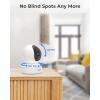imageREOLINK 2K Indoor Security Camera E1 Plugin 24G Wireless WiFi for BabyPet Monitor with Phone app 360 Degree Dog Camera with PersonPet Detection Night Vision 2Way Talk Local StorageWhite2Pack