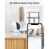 imageREOLINK 2K Indoor Security Camera E1 Plugin 24G Wireless WiFi for BabyPet Monitor with Phone app 360 Degree Dog Camera with PersonPet Detection Night Vision 2Way Talk Local StorageWhite