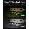 imageREOLINK 4K 4G LTE Dual Lens Cellular Security Camera 128GB SD Card  4Pack Auto Tracking No WiFi Solar Powered 6X Hybrid Zoom 8MP Color Night Vision SIM Card Included TrackMix LTE Solar Kits